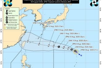 Tropical Storm Podul may enter PH by Sunday or Monday