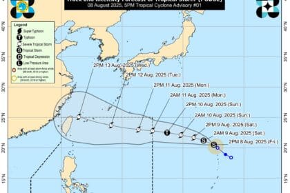 Tropical Storm Podul may enter PH by Sunday or Monday