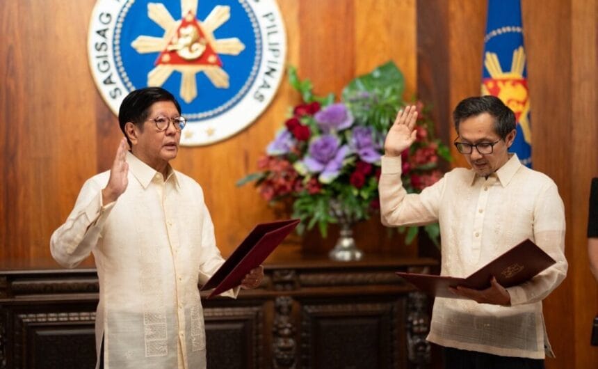 Vince Dizon takes oath as DPWH chief