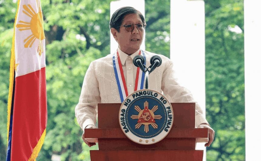Marcos inaugurates Calunasan small reservoir irrigation project