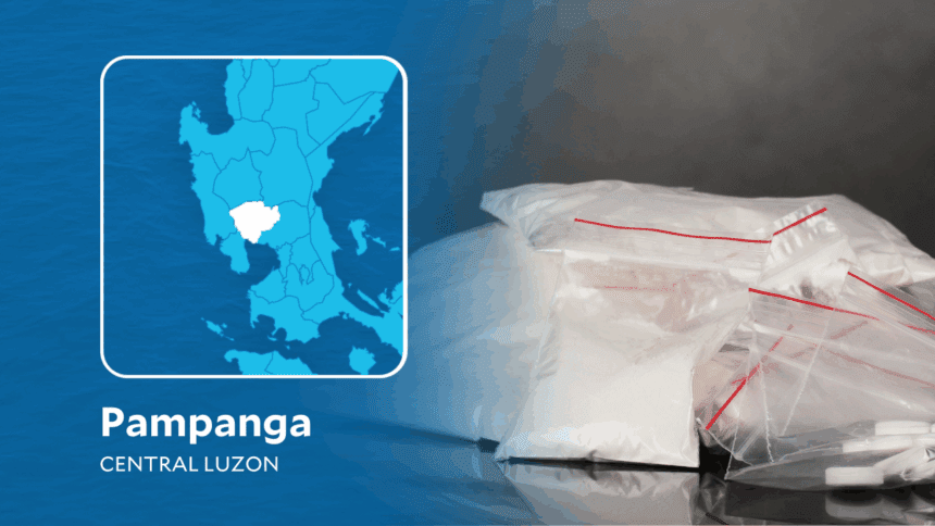 Over P900,000 'shabu,' firearm seized in Pampanga