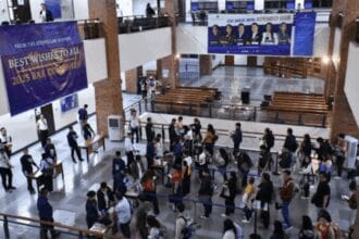 Thousands set to take test Sunday