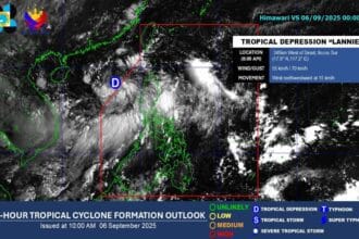 Tropical Depression Lannie exits PAR